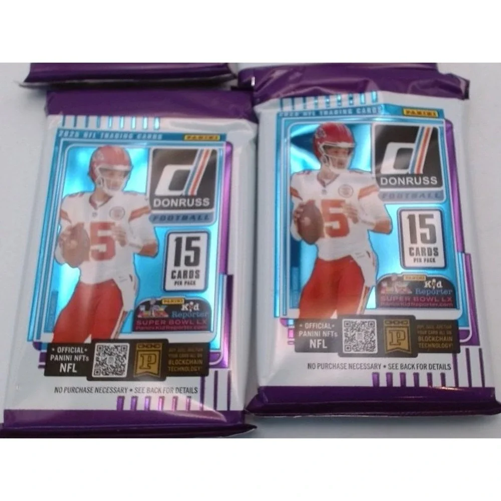 2025 Panini Donruss -  Football Trading Cards Blaster Box, BRAND NEW IN BOX